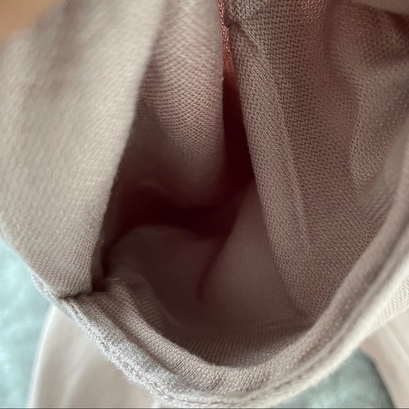 O'Neill Louie Knit Cropped Tan Gauchos Pockets M - Picture 4 of 11